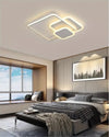 Plafoniera-Led-Luce-Naturale-Lampadario-3-Quadrati-48-Watt-Quadrato-Moderno