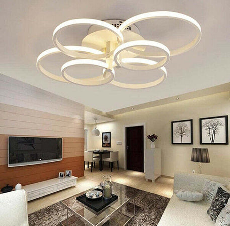 Plafoniera Led Moderno 6 Anelli Lampadario 51 W Luce Fredda Calda Naturale C08 Casa e cucina/Illuminazione per interni/Lampadari lampade a sospensione e plafoniere/Plafoniere Trade Shop italia - Napoli, Commerciovirtuoso.it