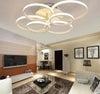 Plafoniera Led Moderno 6 Anelli Lampadario 51 W Luce Fredda Calda Naturale C08 Illuminazione/Illuminazione per interni/Lampadari lampade a sospensione e plafoniere/Plafoniere Trade Shop italia - Napoli, Commerciovirtuoso.it