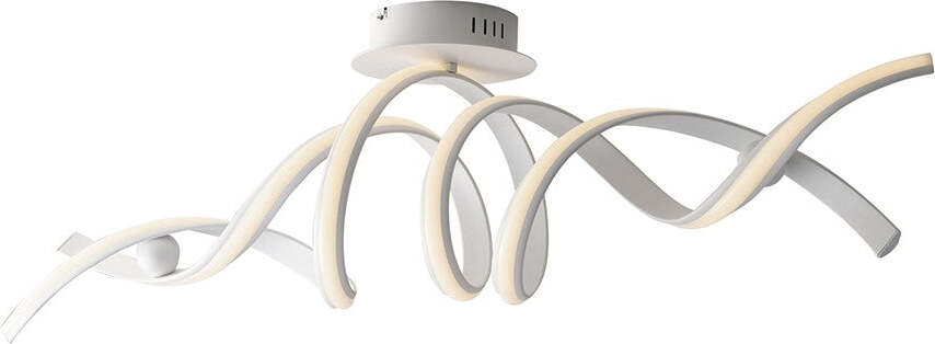 Plafoniera Led Mystral Bianca 36W 2160Lm 4000K 85X30Cm Illuminazione/Illuminazione per interni/Lampadari lampade a sospensione e plafoniere/Plafoniere Led Mall Home - Napoli, Commerciovirtuoso.it