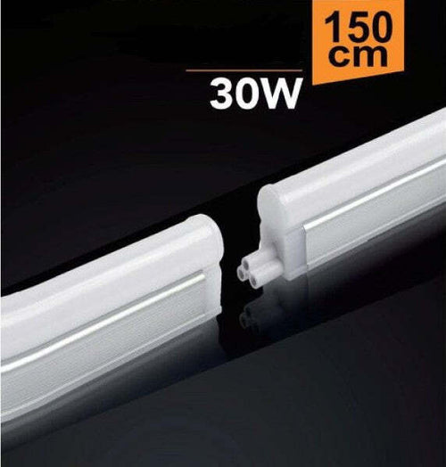Plafoniera-Led-Neon-Sottopensile-Opaco-Vari-Toni-Luce-30-Watt-150-Cm