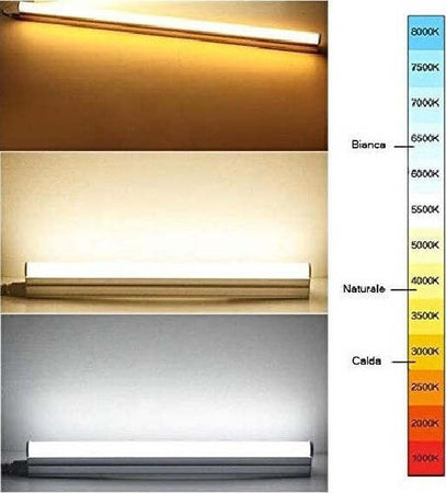 Plafoniera Led Neon T5 Sottopensile Reglette Opaco Vari Toni Luce 6 W 30cm T5-6w Casa, arredamento e bricolage > Illuminazione da interno > Lampade a Tubo Neon Led Trade Shop italia - Napoli, Commerciovirtuoso.it