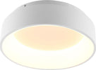 Plafoniera Led Noah Bianca 40W 4600Lm Cct 45X13Cm Illuminazione/Illuminazione per interni/Lampadari lampade a sospensione e plafoniere/Plafoniere Led Mall Home - Napoli, Commerciovirtuoso.it