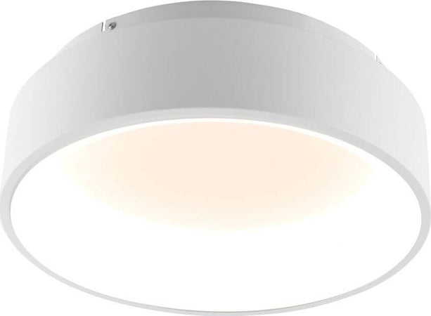 Plafoniera Led Noah Bianca 40W 4600Lm Cct 45X13Cm Illuminazione/Illuminazione per interni/Lampadari lampade a sospensione e plafoniere/Plafoniere Led Mall Home - Napoli, Commerciovirtuoso.it