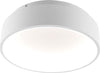 Plafoniera Led Noah Bianca 40W 4600Lm Cct 45X13Cm Illuminazione/Illuminazione per interni/Lampadari lampade a sospensione e plafoniere/Plafoniere Led Mall Home - Napoli, Commerciovirtuoso.it