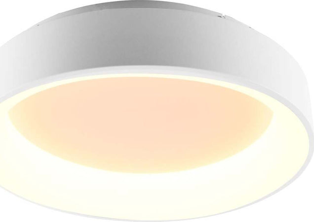 Plafoniera Led Noah Bianca 60W 6900Lm Cct 60X13Cm Illuminazione/Illuminazione per interni/Lampadari lampade a sospensione e plafoniere/Plafoniere Led Mall Home - Napoli, Commerciovirtuoso.it