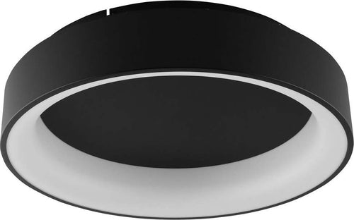 Plafoniera Led Noah Nera 60W 6900Lm Cct 60X13Cm Illuminazione/Illuminazione per interni/Lampadari lampade a sospensione e plafoniere/Plafoniere Led Mall Home - Napoli, Commerciovirtuoso.it