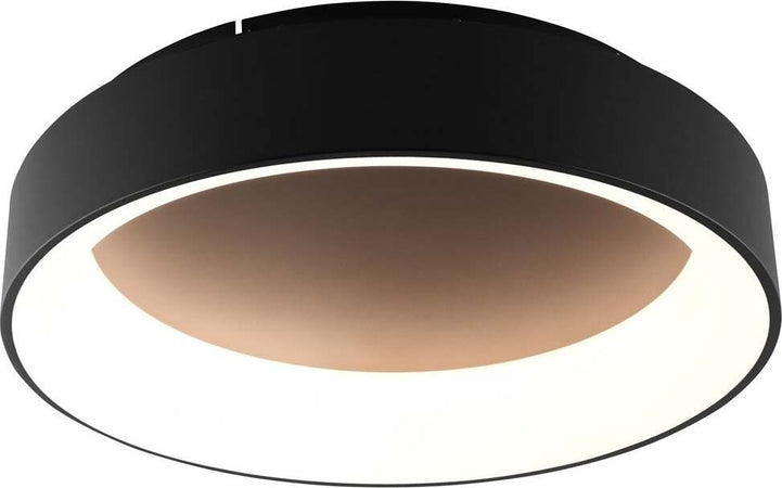 Plafoniera Led Noah Nera 60W 6900Lm Cct 60X13Cm Illuminazione/Illuminazione per interni/Lampadari lampade a sospensione e plafoniere/Plafoniere Led Mall Home - Napoli, Commerciovirtuoso.it