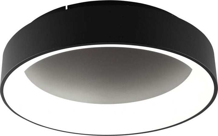 Plafoniera Led Noah Nera 60W 6900Lm Cct 60X13Cm Illuminazione/Illuminazione per interni/Lampadari lampade a sospensione e plafoniere/Plafoniere Led Mall Home - Napoli, Commerciovirtuoso.it