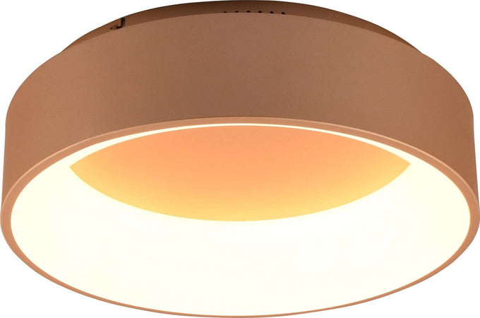 Plafoniera Led Noah Oro 40W 4600Lm Cct 45X13Cm Illuminazione/Illuminazione per interni/Lampadari lampade a sospensione e plafoniere/Plafoniere Led Mall Home - Napoli, Commerciovirtuoso.it