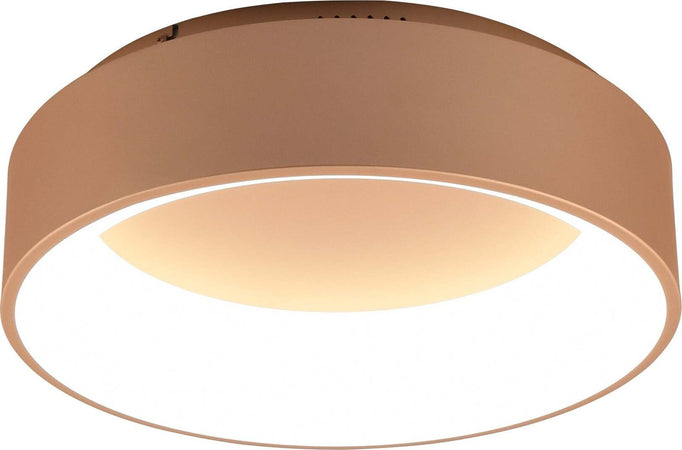 Plafoniera Led Noah Oro 40W 4600Lm Cct 45X13Cm Illuminazione/Illuminazione per interni/Lampadari lampade a sospensione e plafoniere/Plafoniere Led Mall Home - Napoli, Commerciovirtuoso.it