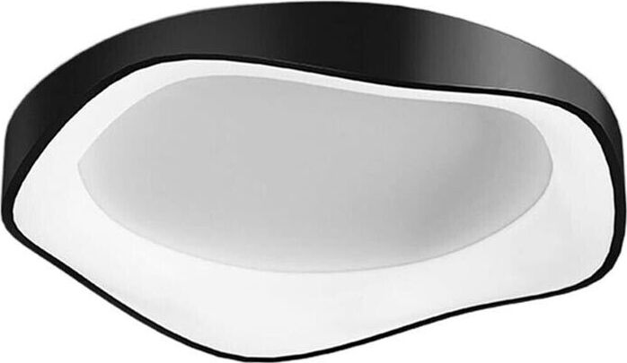 Plafoniera-Led-Onda-38-W-3-Colori-Luce-Bianca-Calda-Naturale-Lampadario-Nero-Universo