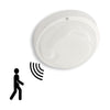 Plafoniera Led Per Esterno Con Sensore Di Movimento 9w Luce 6500k Tonda Ovale Ip56 Sen-9f