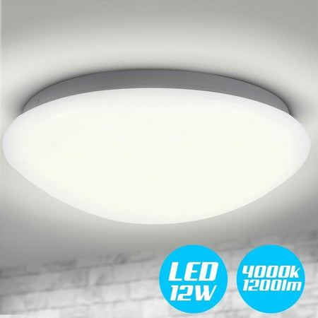 Plafoniera Led Rotonda 12 W Luce Bianca 4000k Naturale Lampada Soffitto 29,5 Cm Casa, arredamento e bricolage > Illuminazione da interno > Plafoniere per interno Trade Shop italia - Napoli, Commerciovirtuoso.it