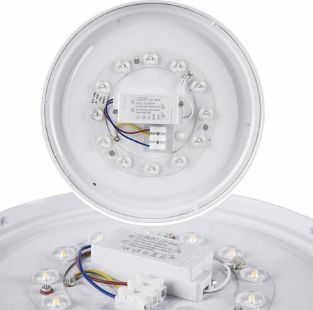 Plafoniera Led Rotonda 12 W Luce Bianca 4000k Naturale Lampada Soffitto 29,5 Cm Casa, arredamento e bricolage > Illuminazione da interno > Plafoniere per interno Trade Shop italia - Napoli, Commerciovirtuoso.it