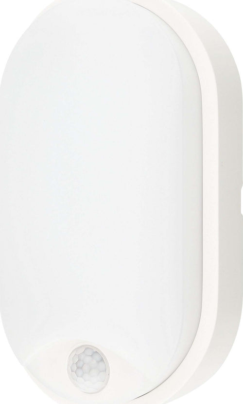 Plafoniera Led Sensitive Bianca 14W 1000Lm 3000K Ip54 Con Sensore 21,2X11,9X6Cm Illuminazione/Illuminazione per interni/Lampadari lampade a sospensione e plafoniere/Plafoniere Led Mall Home - Napoli, Commerciovirtuoso.it