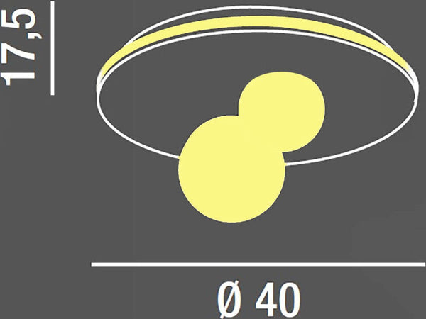Plafoniera-led-sfere-Perenz-BALL-8002-B-LC-2470Lm-3000°K-lampada-soffitto-moderna-classica