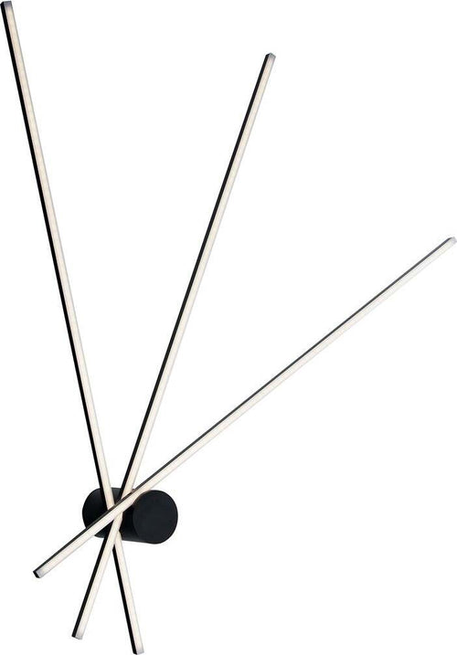 Plafoniera Led Shanghai Nera 27W 1790Lm 3000K 100X92X14,5Cm Illuminazione/Illuminazione per interni/Lampadari lampade a sospensione e plafoniere/Plafoniere Led Mall Home - Napoli, Commerciovirtuoso.it