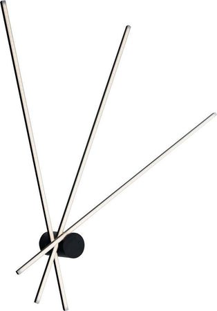 Plafoniera Led Shanghai Nera 27W 1790Lm 4000K 100X92X14,5Cm Illuminazione/Illuminazione per interni/Lampadari lampade a sospensione e plafoniere/Plafoniere Led Mall Home - Napoli, Commerciovirtuoso.it