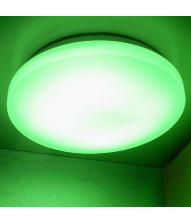 Plafoniera Led Smart 20w Rgb Cct Wifi Intelligente Dimmerabile Smartphone Alexa Google
