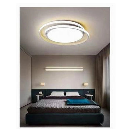 Plafoniera Led Soffitto Cerchio 60 W Circolare Bianco Moderno Luce Fredda 50163
