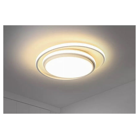 Plafoniera Led Soffitto Cerchio 60w Circolare Bianco Moderno Luce Naturale 50156