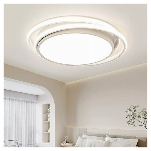 Plafoniera Led Soffitto Cerchio 60w Circolare Bianco Moderno Luce Naturale 50156