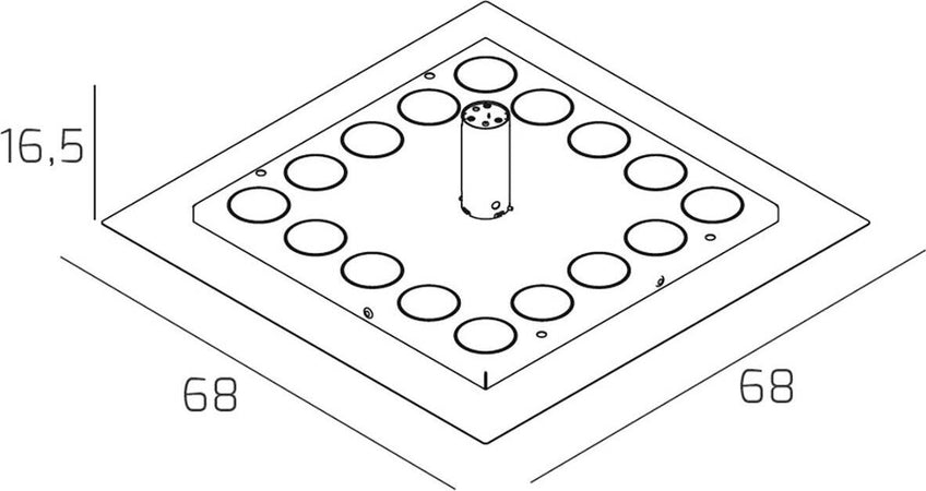 Plafoniera-led-Top-Light-FLOPPY-1185-68-GX53-LED-lampada-soffitto-parete-moderna