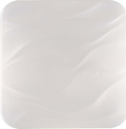 Plafoniera Led Wave Bianca 40W 4000Lm Cct Wifi Con Telecomando 53X53Cm Illuminazione/Illuminazione per interni/Lampadari lampade a sospensione e plafoniere/Plafoniere Led Mall Home - Napoli, Commerciovirtuoso.it