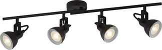Plafoniera-Lineare-Contemporanea-Focus-Spotlight-Acciaio-Bianco-Nero-1-Luce-Gu10