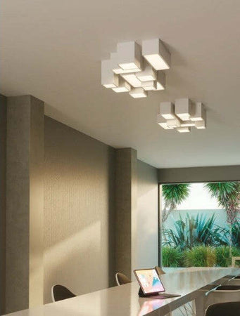 Plafoniera-Living-Bianca-2Xe14-23X12X13Cm