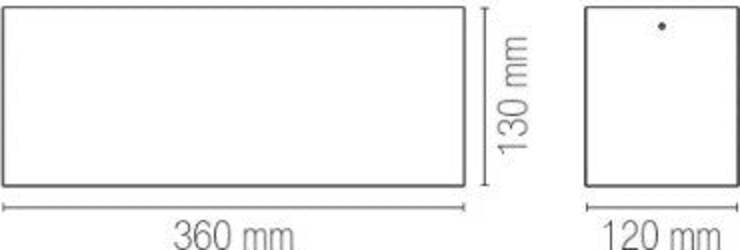 Plafoniera-Living-Bianca-4Xe14-36X11X13Cm