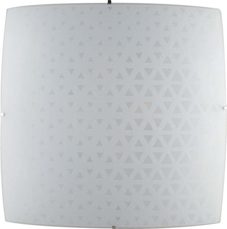 Plafoniera Maori Bianca 2Xe27 30X30Cm Illuminazione/Illuminazione per interni/Lampadari lampade a sospensione e plafoniere/Plafoniere Led Mall Home - Napoli, Commerciovirtuoso.it