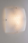 Plafoniera Maori Bianca 2Xe27 30X30Cm Illuminazione/Illuminazione per interni/Lampadari lampade a sospensione e plafoniere/Plafoniere Led Mall Home - Napoli, Commerciovirtuoso.it