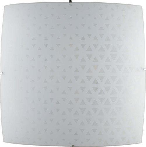 Plafoniera Maori Bianca 4Xe27 50X50Cm Illuminazione/Illuminazione per interni/Lampadari lampade a sospensione e plafoniere/Plafoniere Led Mall Home - Napoli, Commerciovirtuoso.it