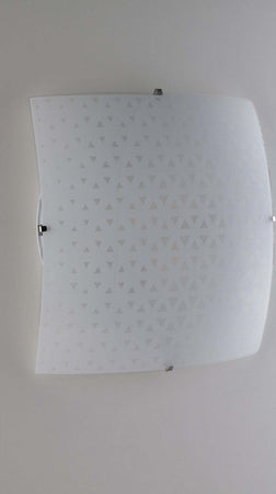 Plafoniera Maori Bianca 4Xe27 50X50Cm Illuminazione/Illuminazione per interni/Lampadari lampade a sospensione e plafoniere/Plafoniere Led Mall Home - Napoli, Commerciovirtuoso.it