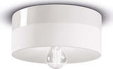 Plafoniera-Media-Vintage-Decò-Pi-Ceramica-Bianco-Grezzo-1-Luce-E27