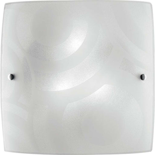 Plafoniera Miro' Bianca 2Xe27 30X30Cm Illuminazione/Illuminazione per interni/Lampadari lampade a sospensione e plafoniere/Plafoniere Led Mall Home - Napoli, Commerciovirtuoso.it