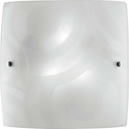 Plafoniera Miro' Bianca 4Xe27 50X50Cm Illuminazione/Illuminazione per interni/Lampadari lampade a sospensione e plafoniere/Plafoniere Led Mall Home - Napoli, Commerciovirtuoso.it