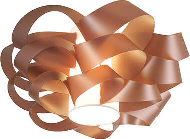 Plafoniera-Moderna-1-Luce-Cloud-D40-In-Polilux-Rame-Made-In-Italy