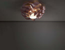 Plafoniera-Moderna-1-Luce-Cloud-D60-In-Polilux-Rosa-Metallico-Made-In-Italy