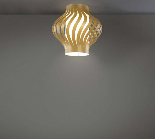 Plafoniera-Moderna-1-Luce-Helios-In-Polilux-Oro-H39-Made-In-Italy