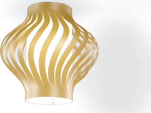 Plafoniera-Moderna-1-Luce-Helios-In-Polilux-Oro-H39-Made-In-Italy