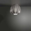 Plafoniera-Moderna-1-Luce-Queen-In-Polilux-Silver-D25-Made-In-Italy