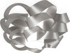 Plafoniera-Moderna-2-Luci-Cloud-D75-In-Polilux-Silver-Made-In-Italy