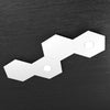 Plafoniera-Moderna-4-Moduli-Hexagon-Metallo-Bianco-2-Luci-Led-12X2W