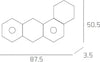 Plafoniera-Moderna-4-Moduli-Hexagon-Metallo-Foglia-Rame-2-Luci-Led-12X2W