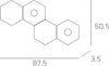 Plafoniera-Moderna-4-Moduli-Hexagon-Metallo-Foglia-Rame-2-Luci-Led-12X2W