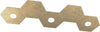Plafoniera-Moderna-5-Moduli-Hexagon-Metallo-Foglia-Oro-3-Luci-Led-12X3W