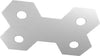 Plafoniera-Moderna-5-Moduli-Hexagon-Metallo-Grigio-4-Luci-Led-12X4W